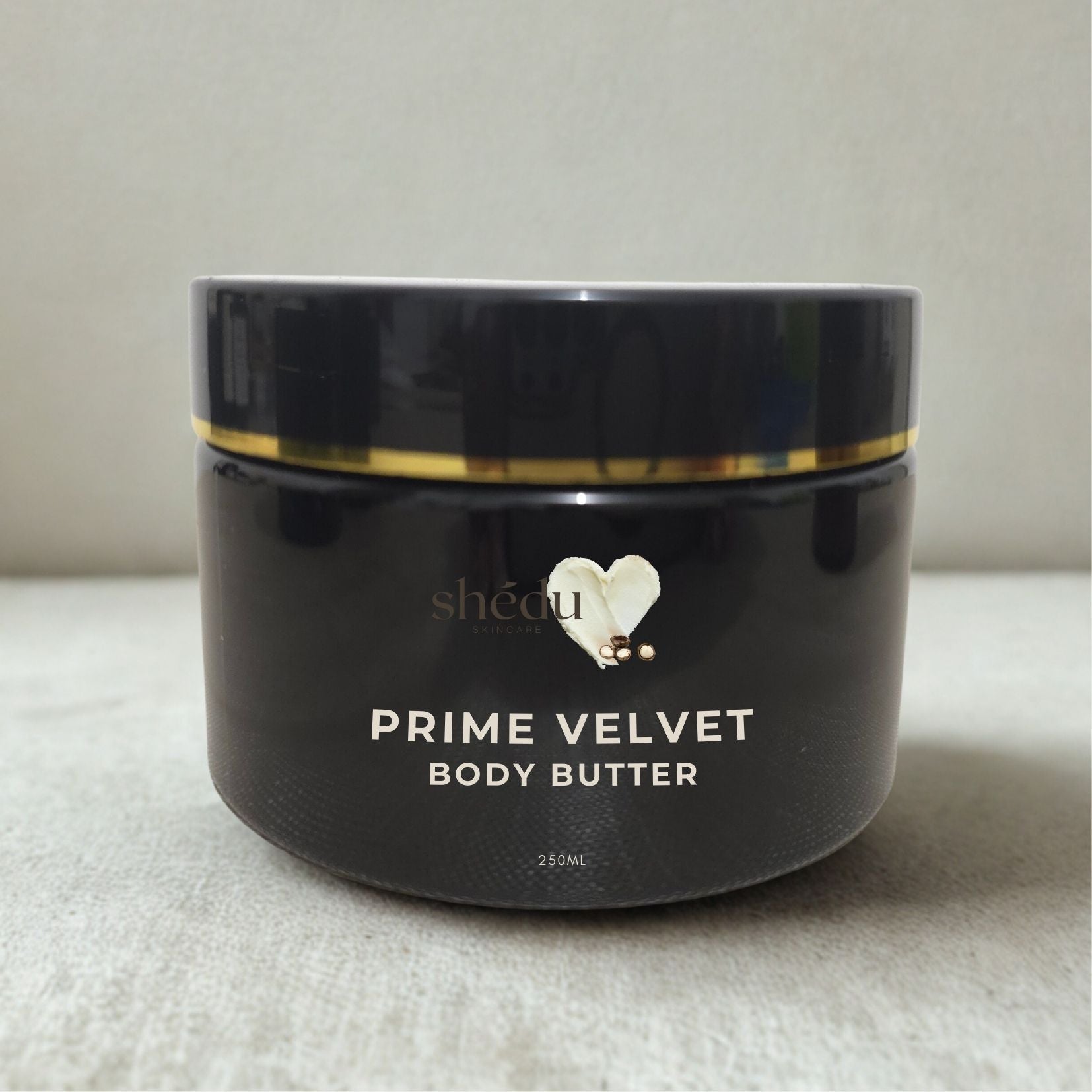 THE PRIME VELVET BODY BUTTER - Sweet Orange & Rose - Whipped Non-Greasy Formula - 250ml